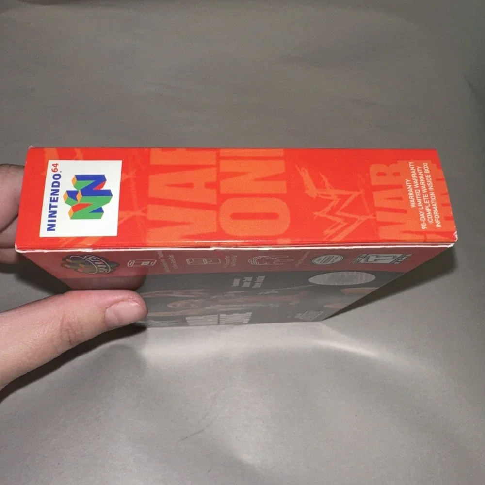WWF War Zone (N64 Nintendo 64 1998) Complete in Box CIB Wrestling Game Vintage